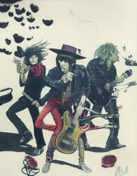The Rolling Stones, Early Stable Diffusion · FFF\ESD\RS\008