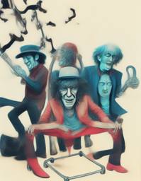 The Rolling Stones, Early Stable Diffusion · FFF\ESD\RS\012