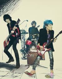 The Rolling Stones, Early Stable Diffusion · FFF\ESD\RS\013
