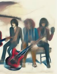 The Rolling Stones, Early Stable Diffusion · FFF\ESD\RS\014