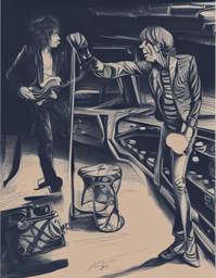 The Rolling Stones, Early Stable Diffusion · FFF\ESD\RS\015