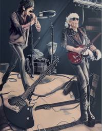 The Rolling Stones, Early Stable Diffusion · FFF\ESD\RS\018