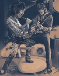 The Rolling Stones, Early Stable Diffusion · FFF\ESD\RS\022