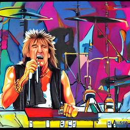 Rod Stewart, Early Stable Diffusion · FFF\ESD\RST\001