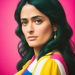 Salma Hayek, Early Stable Diffusion · FFF\ESD\SH\002