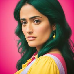 Salma Hayek, Early Stable Diffusion · FFF\ESD\SH\003