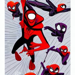 Spiderverse, Early Stable Diffusion · FFF\ESD\SPV\004