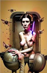 Star Wars, Early Stable Diffusion · FFF\ESD\SW\007