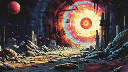 The dimensional fractures began as anomalous singularities - infinitesimal fissures…, Paradigm 13 · FFF\RB\P13\012\003