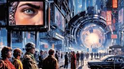 Image of a cyborg face, Paradigm 13 · FFF\RB\P13\015\001
