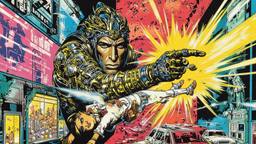 A cyborg Yakuza with tattoos, Paradigm 13 · FFF\RB\P13\018\003