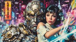A cyborg Yakuza with tattoos, Paradigm 13 · FFF\RB\P13\018\006