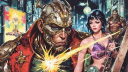 A cyborg Yakuza with tattoos, Paradigm 13 · FFF\RB\P13\018\008