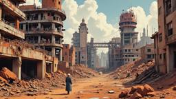 Those trapped amid the temporal ruins of forsaken chronologies found…, Paradigm 13 · FFF\RB\P13\039\001