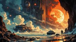 But on a routine timecode-prospecting expedition into a mid-eighth millennium…, Paradigm 13 · FFF\RB\P13\044\004