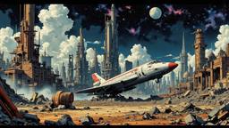Crash site of a downed star cruiser, Paradigm 13 · FFF\RB\P13\048\003