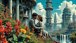 Amazing futuristic utopian city, Paradigm 13 · FFF\RB\P13\049\001