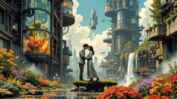 Amazing futuristic utopian city, Paradigm 13 · FFF\RB\P13\049\002