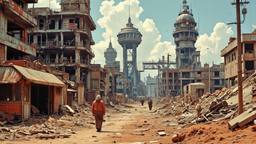 Those trapped amid the temporal ruins of forsaken chronologies found…, Paradigm 13 · FFF\RB\P13\057\001