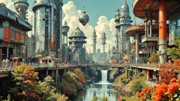 Amazing futuristic utopian city, Paradigm 13 · FFF\RB\P13\065\003
