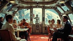 Party in orbit on the most luxurious star cruiser, Paradigm 13 · FFF\RB\P13\068\001