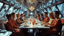 Party in orbit on the most luxurious star cruiser, Paradigm 13 · FFF\RB\P13\068\002