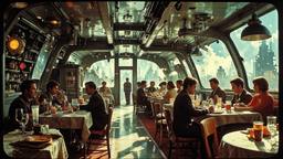 Party in orbit on the most luxurious star cruiser, Paradigm 13 · FFF\RB\P13\068\003