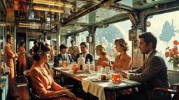 Party in orbit on the most luxurious star cruiser