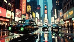 Dark sinister cyborg time cops race through the 1980's manhateen…, Paradigm 13 · FFF\RB\P13\076\003