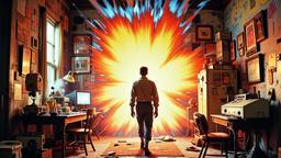 A Human sized energy portal has opened up inside a…