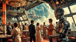 Party in orbit on the most luxurious star cruiser