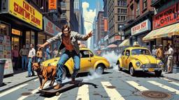 1980's new york street, Paradigm 13 · FFF\RB\P13\094\003