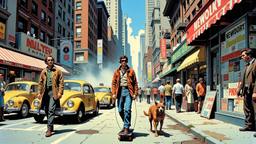 1980's new york street
