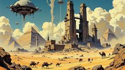 Anchent ruins of pyramids of giza eygypt, Paradigm 13 · FFF\RB\P13\096\002