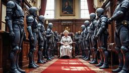 Queen of England opening parlament, Paradigm 13 · FFF\RB\P13\105\005
