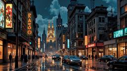 Steam punk version of Paris, Paradigm 13 · FFF\RB\P13\109\002