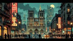 Steam punk version of Paris, Paradigm 13 · FFF\RB\P13\109\004