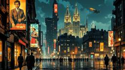 Steam punk version of Paris, Paradigm 13 · FFF\RB\P13\109\006