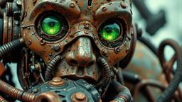 Showing really really bad evil robot cyborg police men with…, Paradigm 13 · FFF\RB\P13\111\002