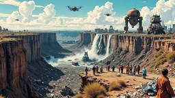 The grand canyou filled with industrial waste, Paradigm 13 · FFF\RB\P13\112\001