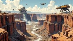 The grand canyou filled with industrial waste, Paradigm 13 · FFF\RB\P13\112\002