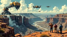 The grand canyou filled with industrial waste, Paradigm 13 · FFF\RB\P13\112\003