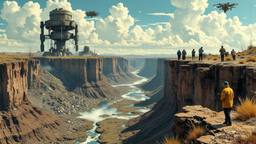 The grand canyou filled with industrial waste, Paradigm 13 · FFF\RB\P13\112\004