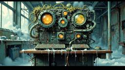 An organic computer interface made out of Fungus and eye…, Paradigm 13 · FFF\RB\P13\115\001