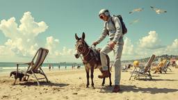 A very tall young teenage boy dressed in futuristic sliver…, Paradigm 13 · FFF\RB\P13\131\001
