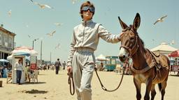 A very tall young teenage boy dressed in futuristic sliver…, Paradigm 13 · FFF\RB\P13\131\003