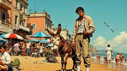 A vivid portrayal of a beach scenA vivid portrayal of…, Paradigm 13 · FFF\RB\P13\139\001