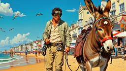 A vivid portrayal of a beach scenA vivid portrayal of…, Paradigm 13 · FFF\RB\P13\139\004